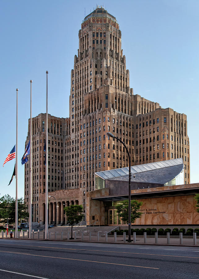 Buffalo Photograph - City Hall by Peter Chilelli