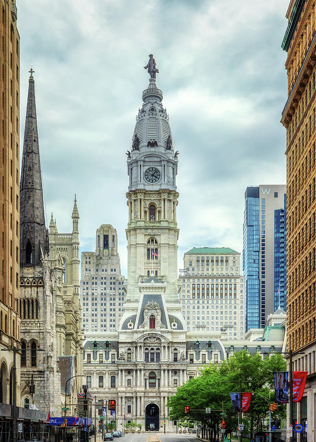 City Hall Philadelphia Photograph by Susan Rissi Tregoning