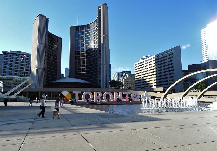 City Hall Toronto Photograph by Betty-Anne McDonald
