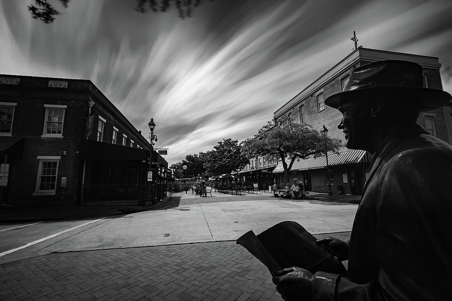City Market in black and white Photograph by Kenny Thomas