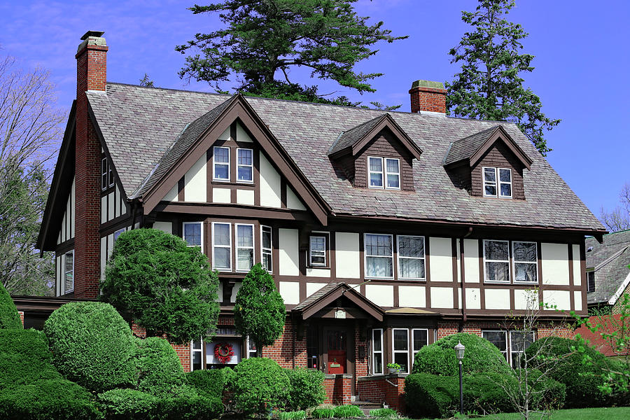 City of Homes #1  Tudor Revival Photograph by Imagery-at- Work