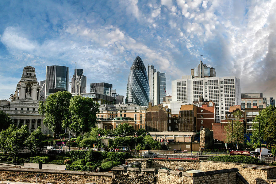City of London Photograph by Chris Smith