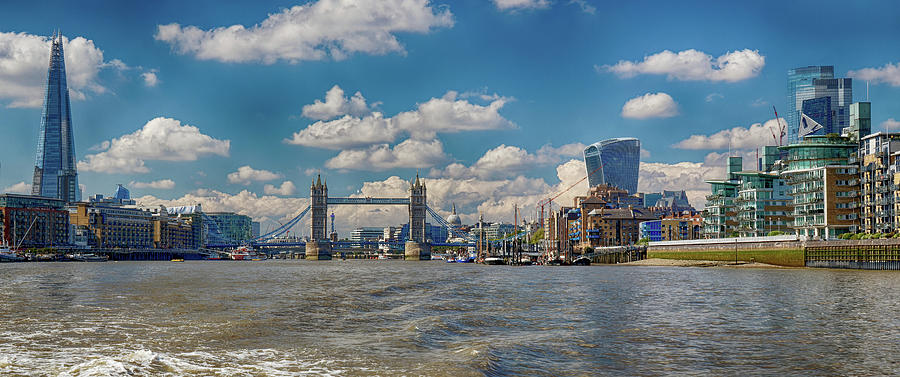 London Photograph - City of London Skyline by John Gilham
