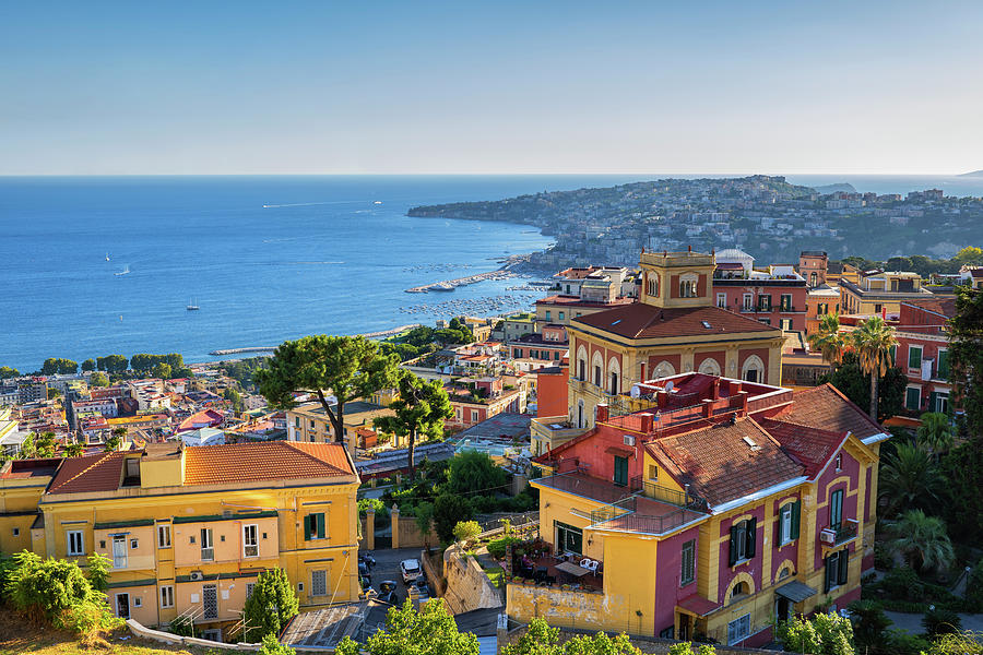 City of Napoli in Italy Photograph by Artur Bogacki
