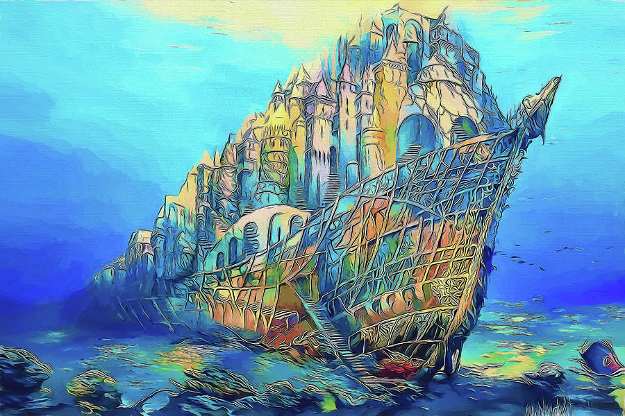 City of Noa Painting by Nenad Vasic