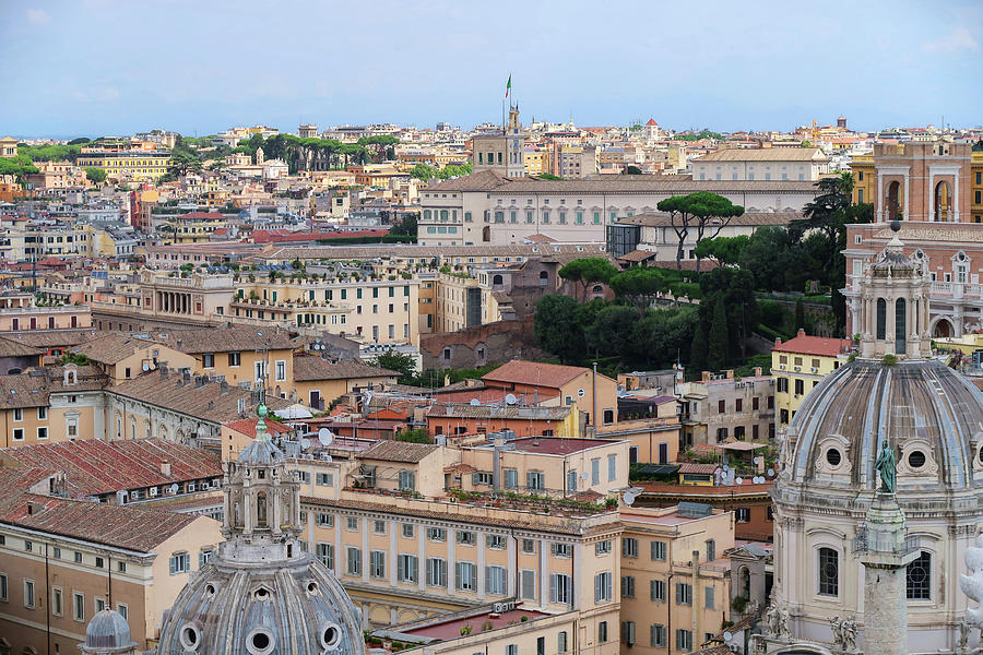 City of Rome Overview Photograph by Robert Blandy Jr City of Rome Overview Photograph by Robert Blandy Jr