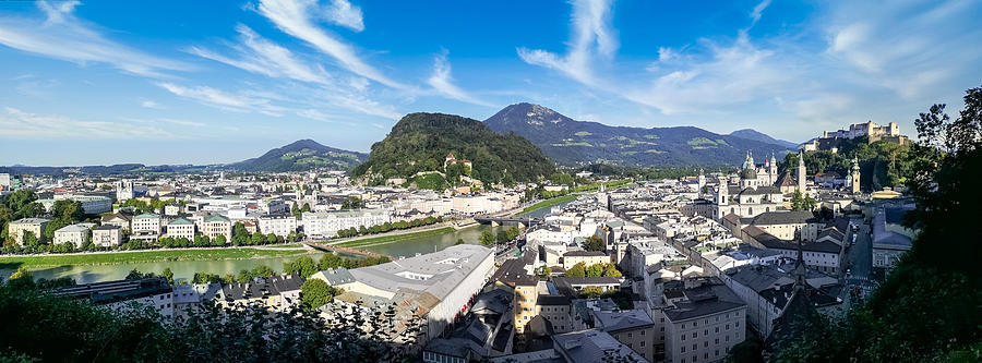 City of Salzburg Photograph by Chevy Fleet