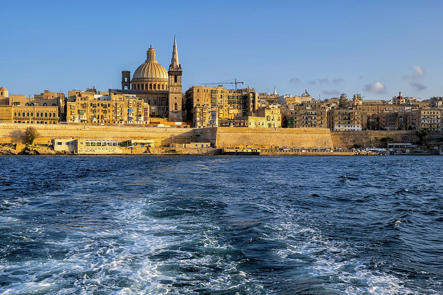 City of Valletta in Malta at Sunset Photograph by Artur Bogacki - Fine ...