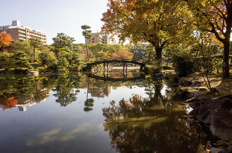 City Park in Osaka Japan Photograph by Brian Scott Scherer - Pixels