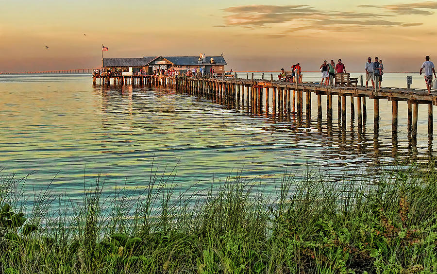 City Pier - Anna Maria Island Photograph by HH Photography of Florida