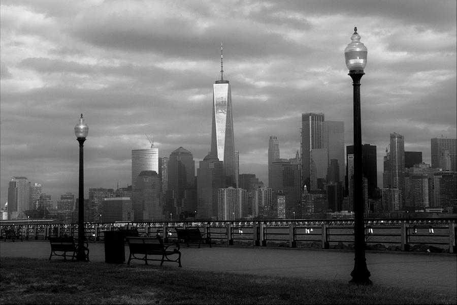 Black And White Photograph - City Skyline  by Daniel Carvalho