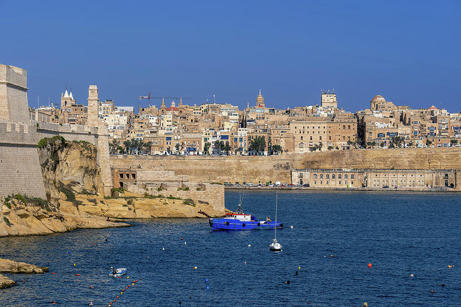 City Skyline of Valletta in Malta Photograph by Artur Bogacki