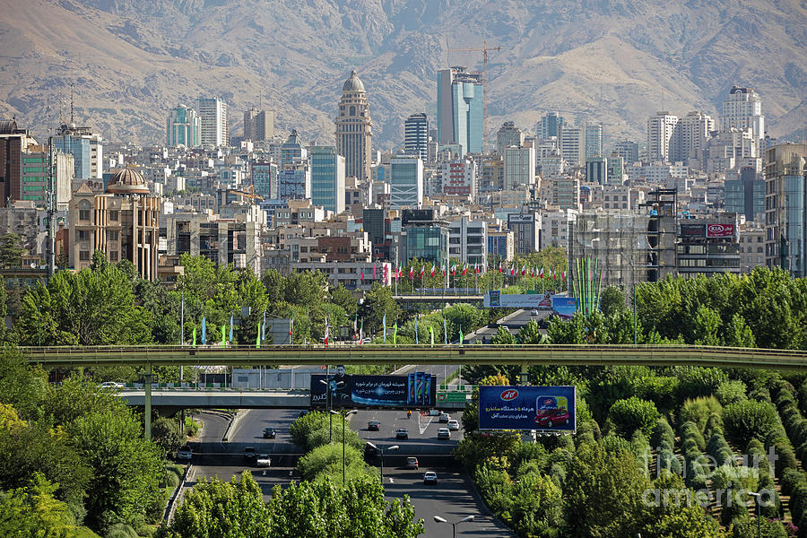 City Tehran, Iran Photograph by Arterra Picture Library