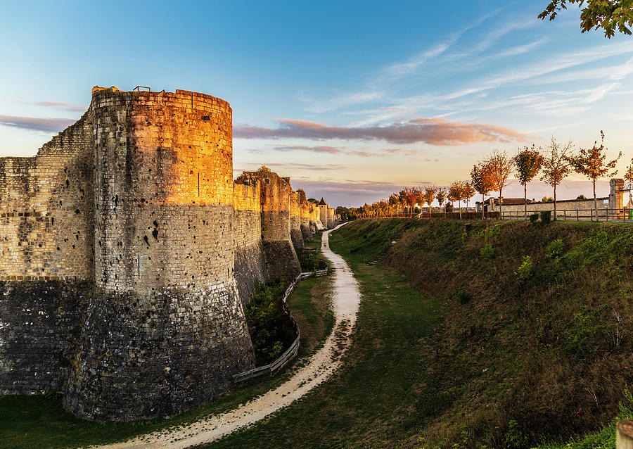 City wall of Provins Photograph by Fabiano Di Paolo