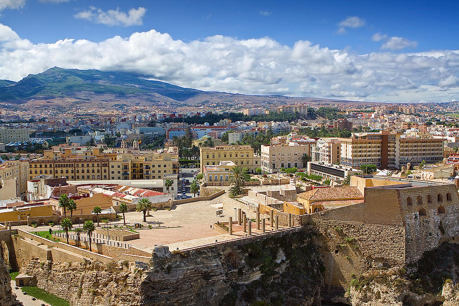 Cityscape at Melilla Photograph by Fotografía digital