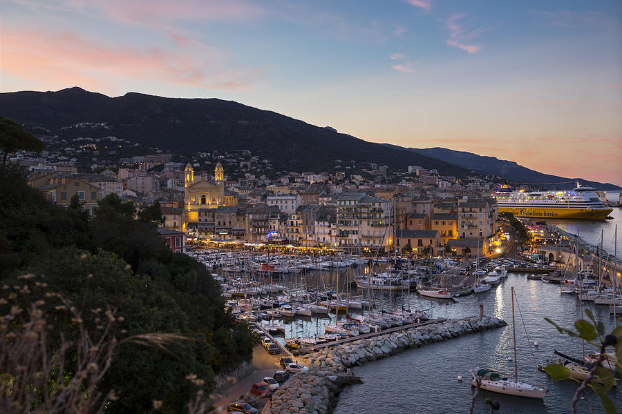 Cityscape of Bastia, Corsica Photograph by Tegra Stone Nuess