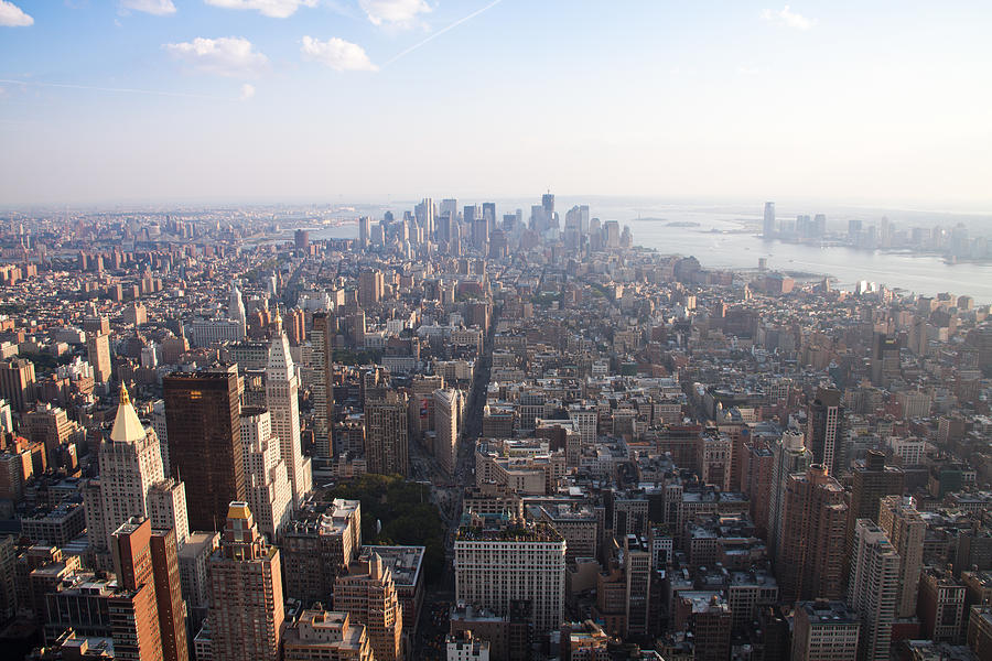 Cityscape of New York City Photograph by Thomas Ritzerfeld Photography