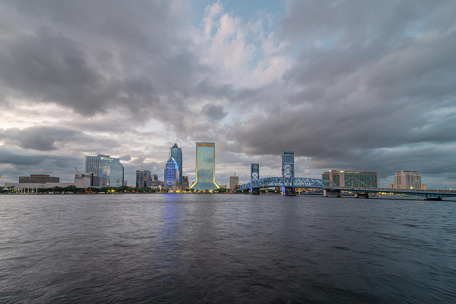 Cityscape - Skyline - Jacksonville FL - 1 Photograph by John Kirkland