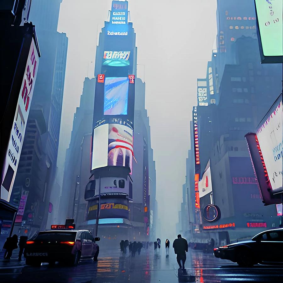 Cityscapes 1 Digital Art by Fred Larucci