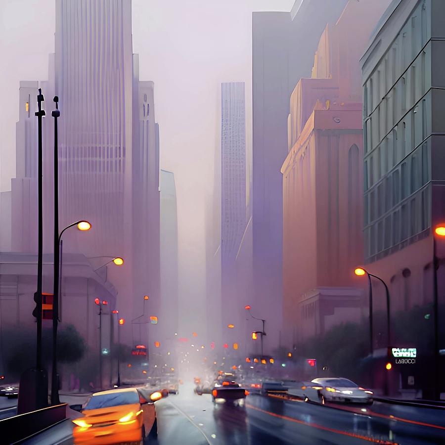 Cityscapes 31 Digital Art by Fred Larucci
