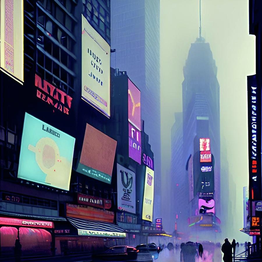 Cityscapes 56 Digital Art by Fred Larucci