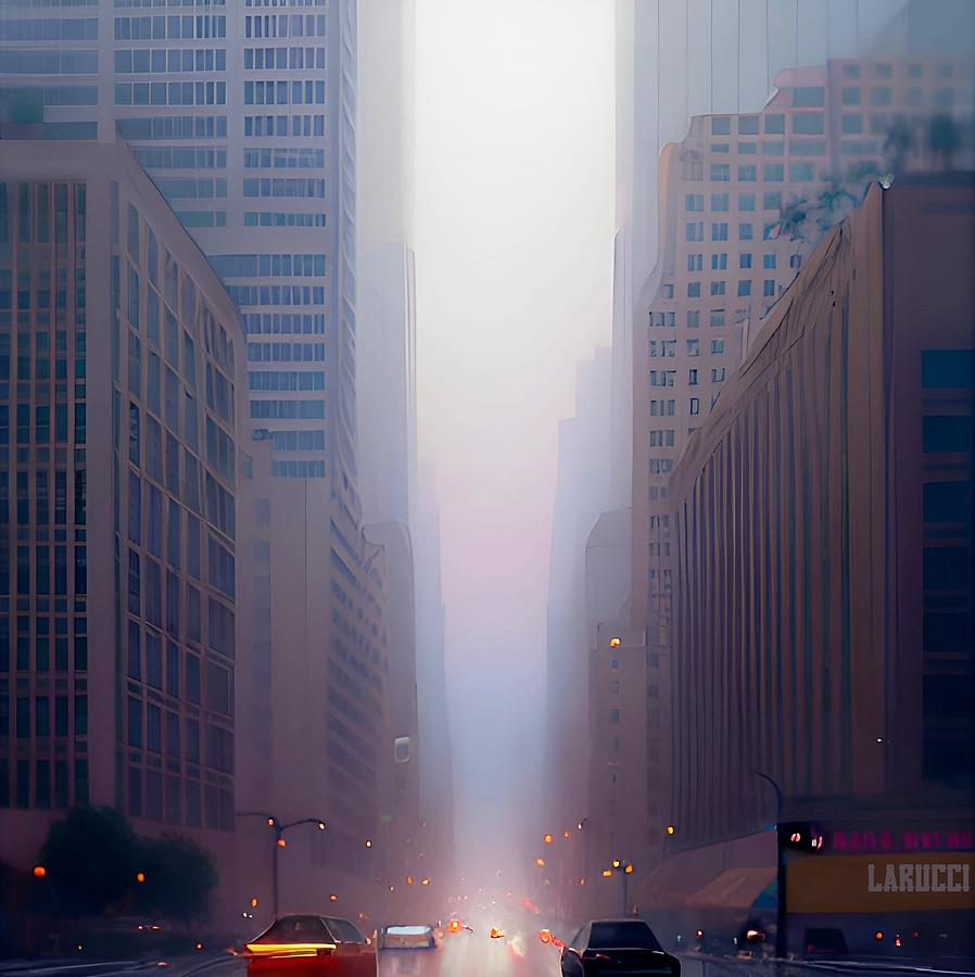 Cityscapes 72 Digital Art by Fred Larucci