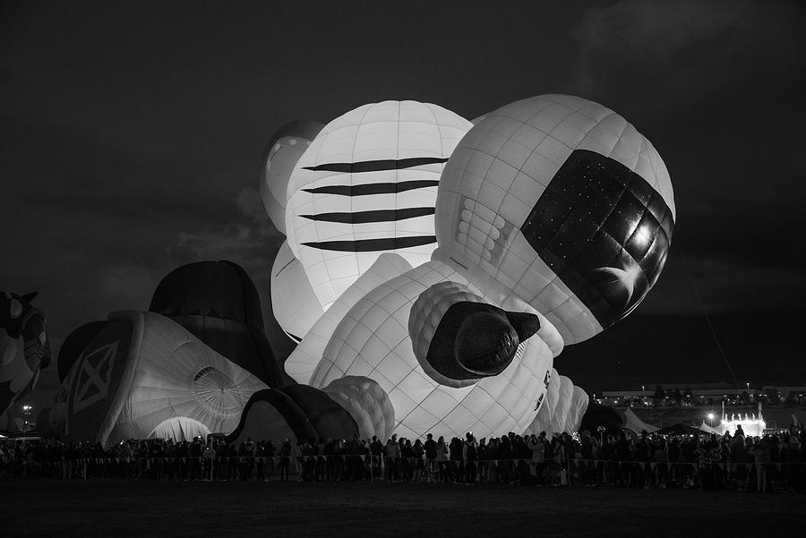 Up Movie Digital Art - Cityscapes  Spaceman Albuquerque  International Balloon Fiesta NM P10b by Otri Park