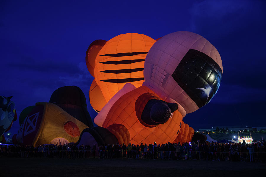 Up Movie Digital Art - Cityscapes  Spaceman Albuquerque  International Balloon Fiesta NM P10d by Otri Park