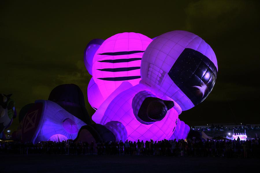 Up Movie Digital Art - Cityscapes  Spaceman Albuquerque  International Balloon Fiesta NM P10k by Otri Park