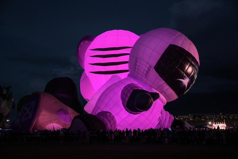Up Movie Digital Art - Cityscapes  Spaceman Albuquerque  International Balloon Fiesta NM P10l by Otri Park
