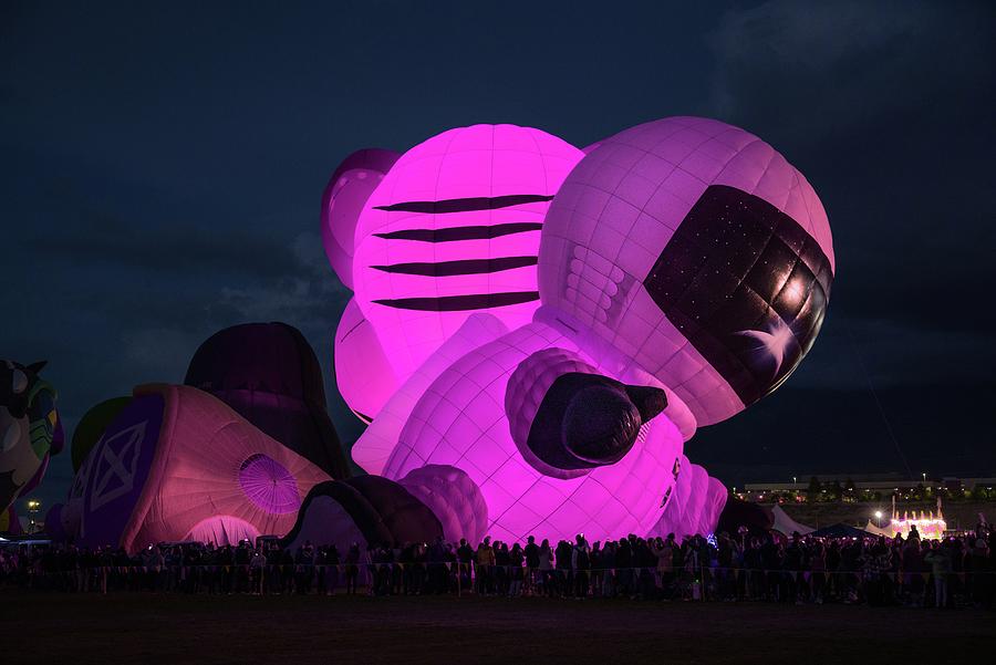 Up Movie Digital Art - Cityscapes  Spaceman Albuquerque  International Balloon Fiesta NM P10x by Otri Park