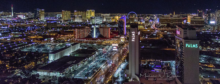 Cityview Las Vegas Photograph by Michael W Rogers