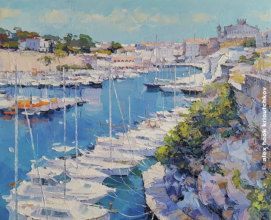 Ciutadella XI. Menorca Painting by Alex Hook Krioutchkov - Fine Art America