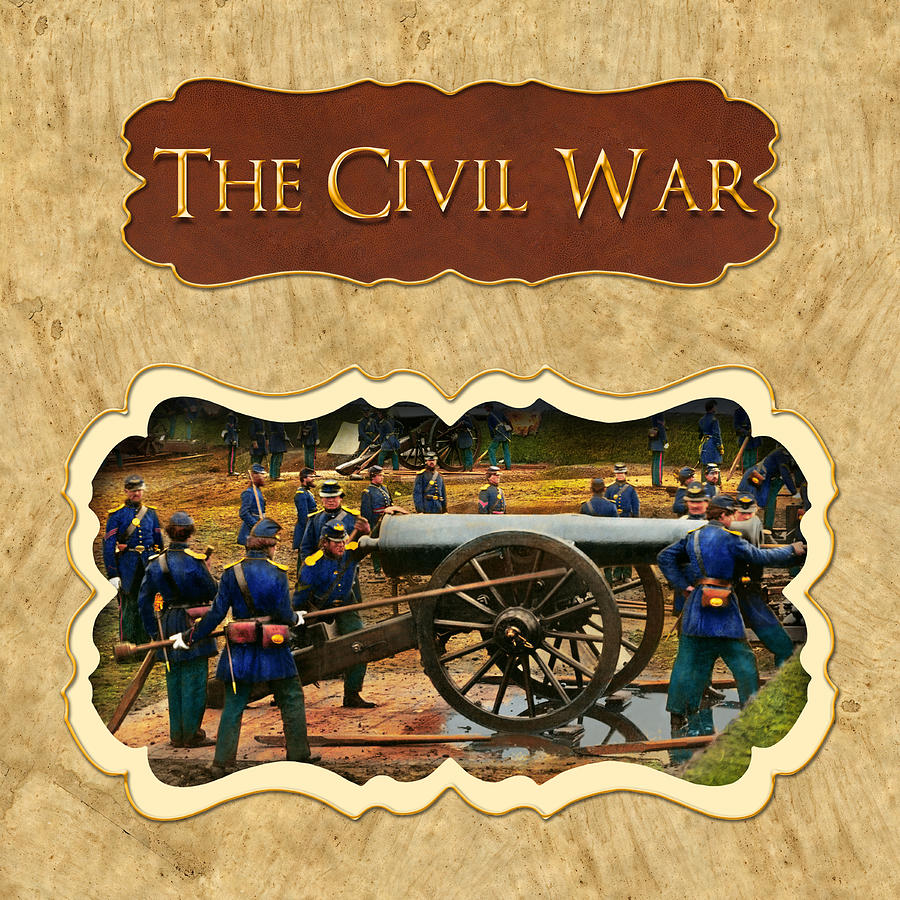 Civil War button Photograph by Mike Savad