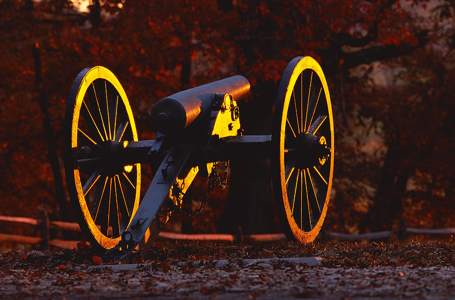 Civil War Cannon Photograph by Jeremy Woodhouse