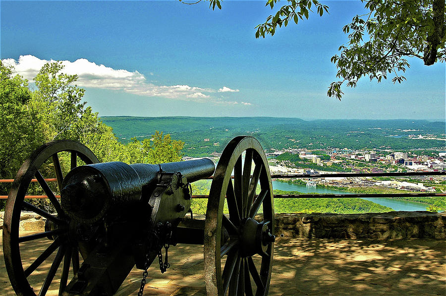 Civil War Cannon - Lookout Mountain - Chattanooga Tennessee Bath