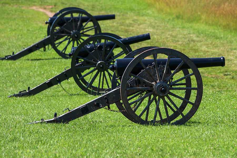 Civil War Canons Photograph by Catherine Avilez - Fine Art America