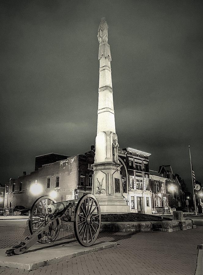 Civil War Monument Photograph by Kendall McKernon