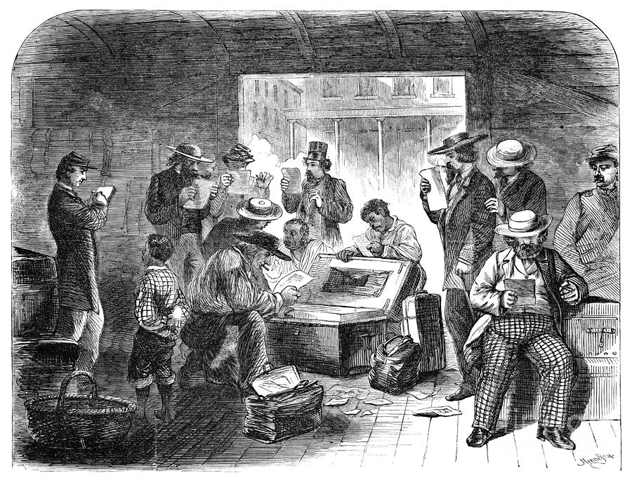 Civil War Vigilance Committee, 1861 Photograph by Granger