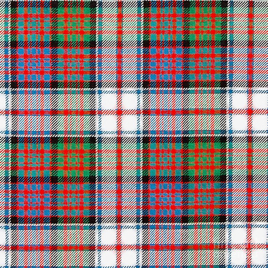 Clan MacDonald Tartan Digital Art by Douglas Brown