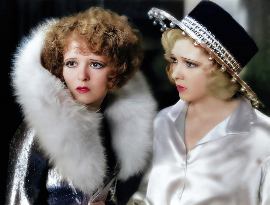 Clara Bow And Dixie Lee In No Limit 1931 Directed By Frank Tuttle Photograph By Album Fine 0513