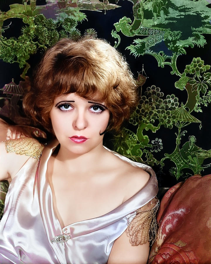 Clara Bow Portrait 3 Digital Art by Chuck Staley - Fine Art America