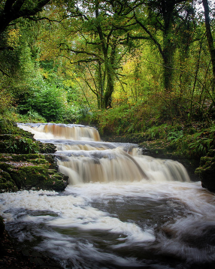 Clare Glens waterfall 2022 Photograph by Mark Callanan