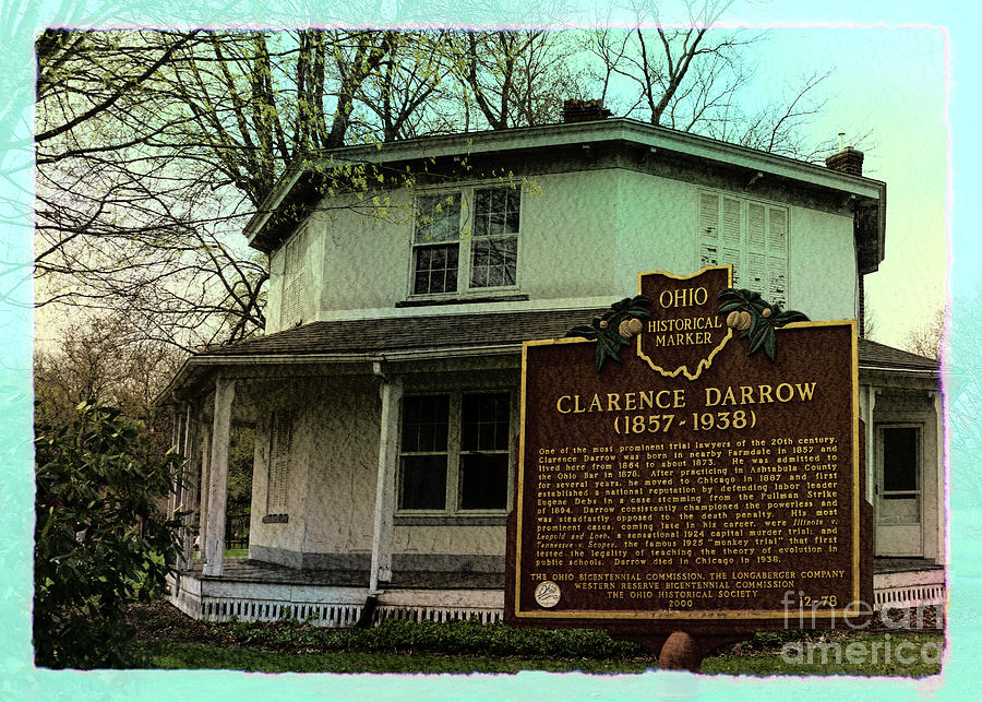 Clarence Darrows Ohio Octagon House Photograph