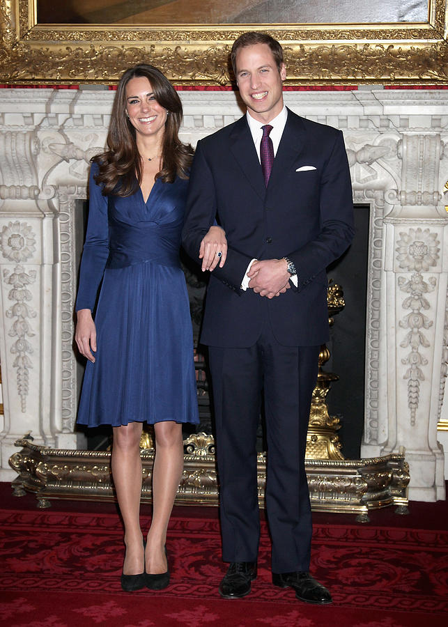 Clarence House Announce The Engagement Of Prince William To Kate Middleton Photograph by Chris Jackson