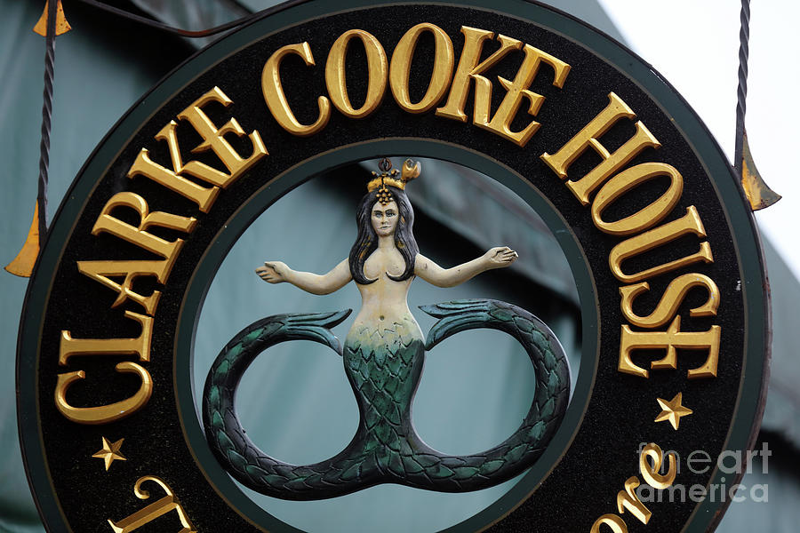 Clarke Cook House Mermaid Photograph