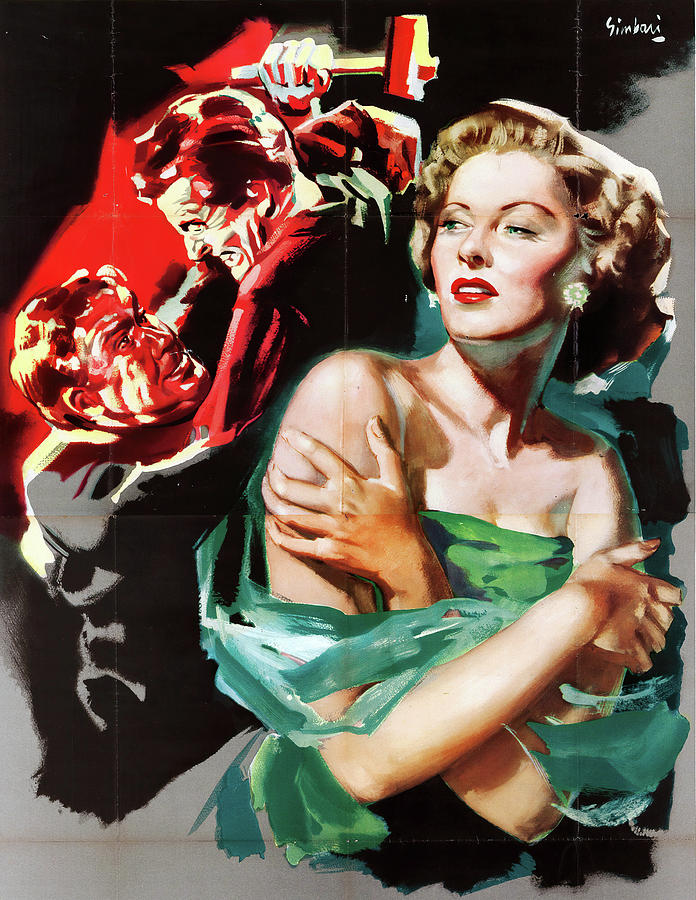 Clash by Night, 1952, movie poster painting by Nicola Simbari Painting by Movie World Posters