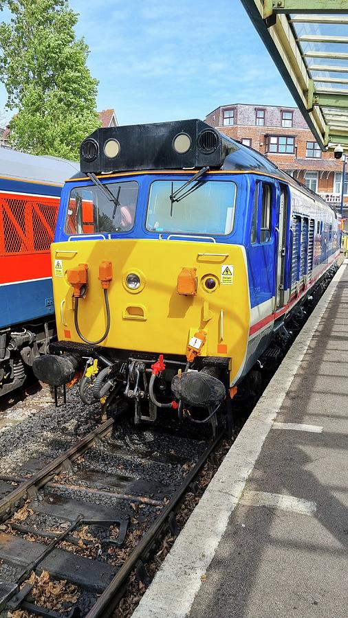 British Rail Class 50 Diesel Locomotive Photograph by Gordon James
