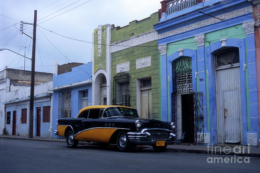 Classic 1955 Buick Special Cienfuegos Cuba Photograph by James Brunker