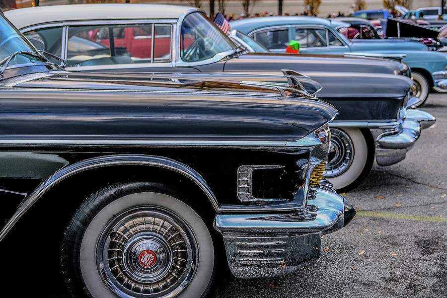 Classic Autos at Car Show Photograph by Darryl Brooks